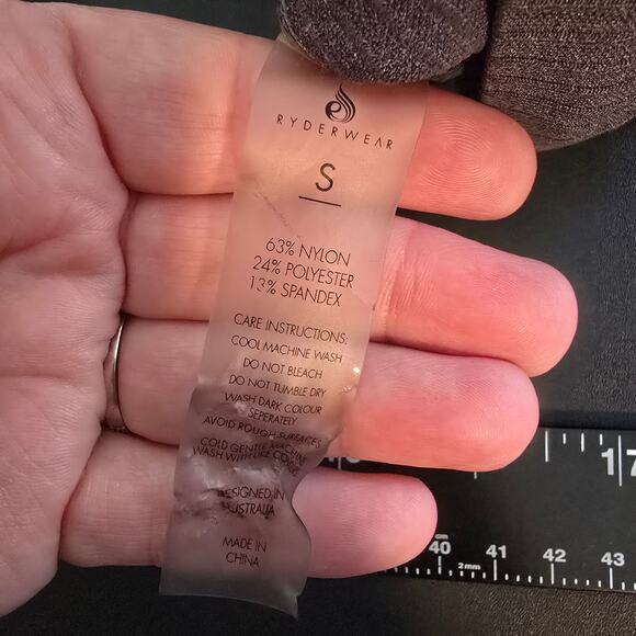 Ryderwear Women's‎ Active Seamless Luxe Legging With Stripes Gray Size Small - Picture 10 of 13